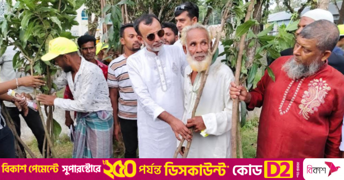 খোকসায় পাঁচ হাজার ফলজ গাছের চারা বিতরণ